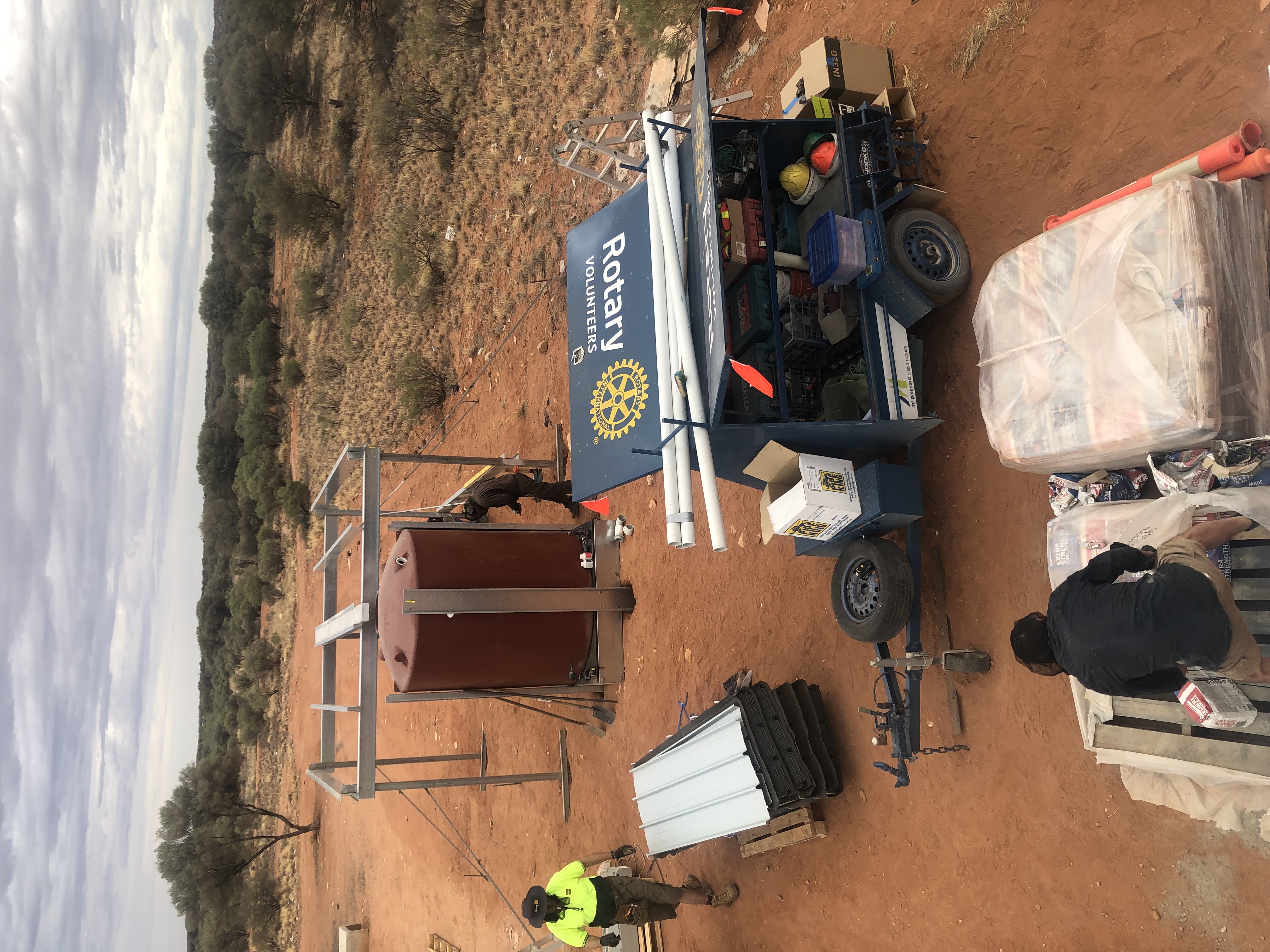 APY Lands Shelter Project - Shelter build